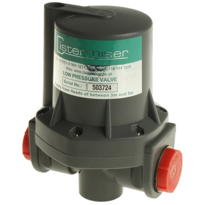 Cistermiser Low Pressure Cistern Control Valve Threaded 1/2 in BSP Brass Body 6074A