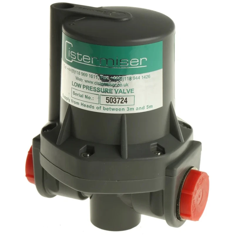 Cistermiser Low Pressure Cistern Control Valve Threaded 1/2 in BSP Brass Body 6074A
