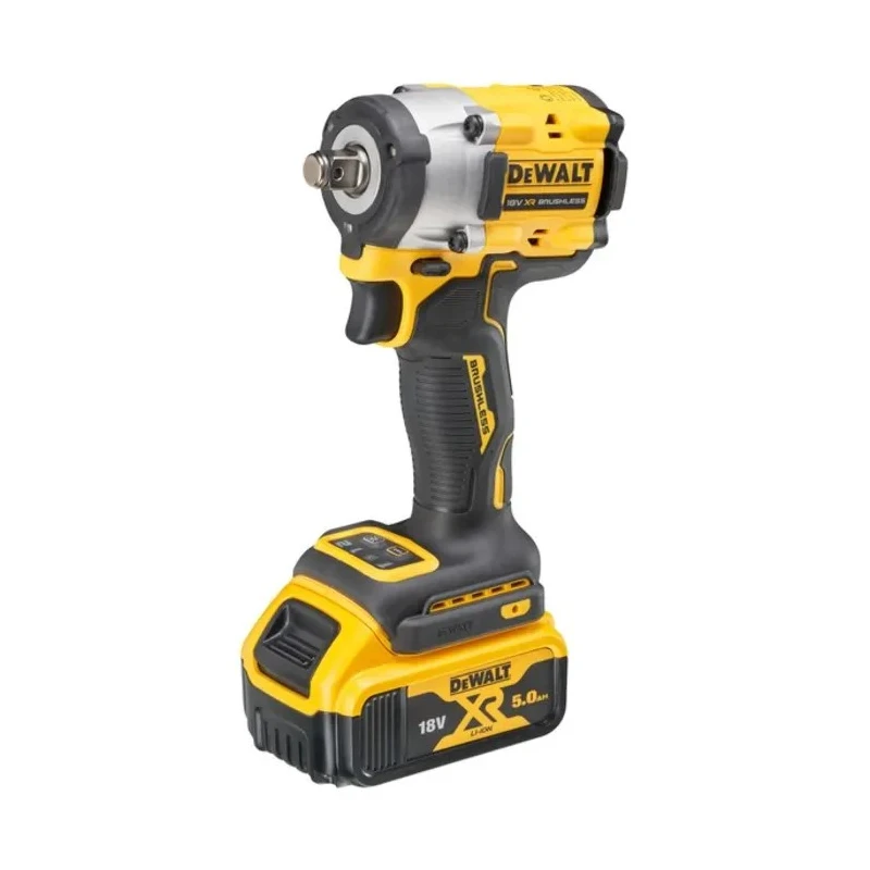 DeWALT 1/2 in Cordless Brushless Impact Wrench 18V 5 Ah Battery 406Nm Torque DCF921P2T-QW