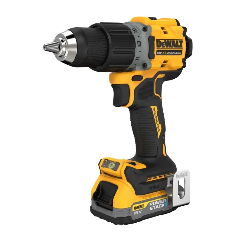 DeWALT Brushless Cordless Drill Driver XR Series 18 V 850 W 13 mm Chuck 90 Nm Torque 2000 rpm DCD800E2T-QW