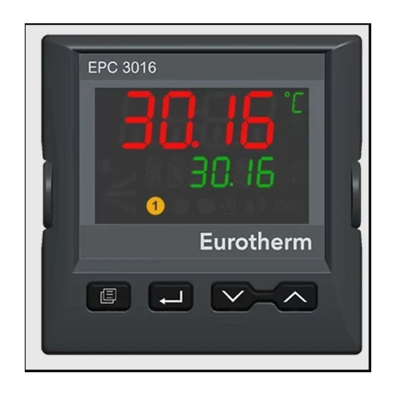 Eurotherm Panel Mount Programmable Single Loop PID Controller 230V AC Logic/SSR Output, 2 Relay, 1 Input EPC3016
