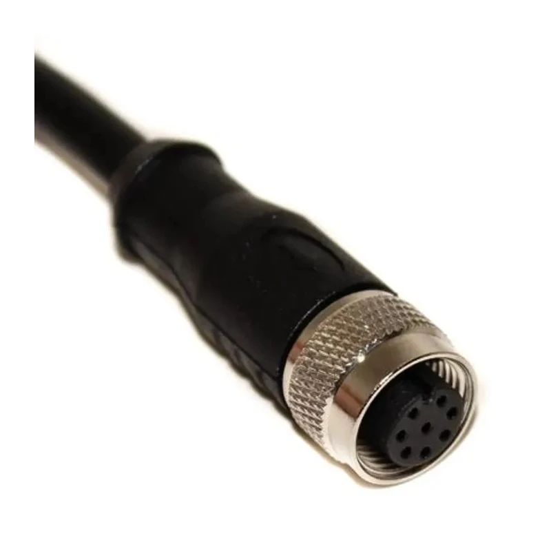 Mueller Electric Sensor Actuator Cable Female 8 Way Straight to Unterminated, 2 m BU-1406105
