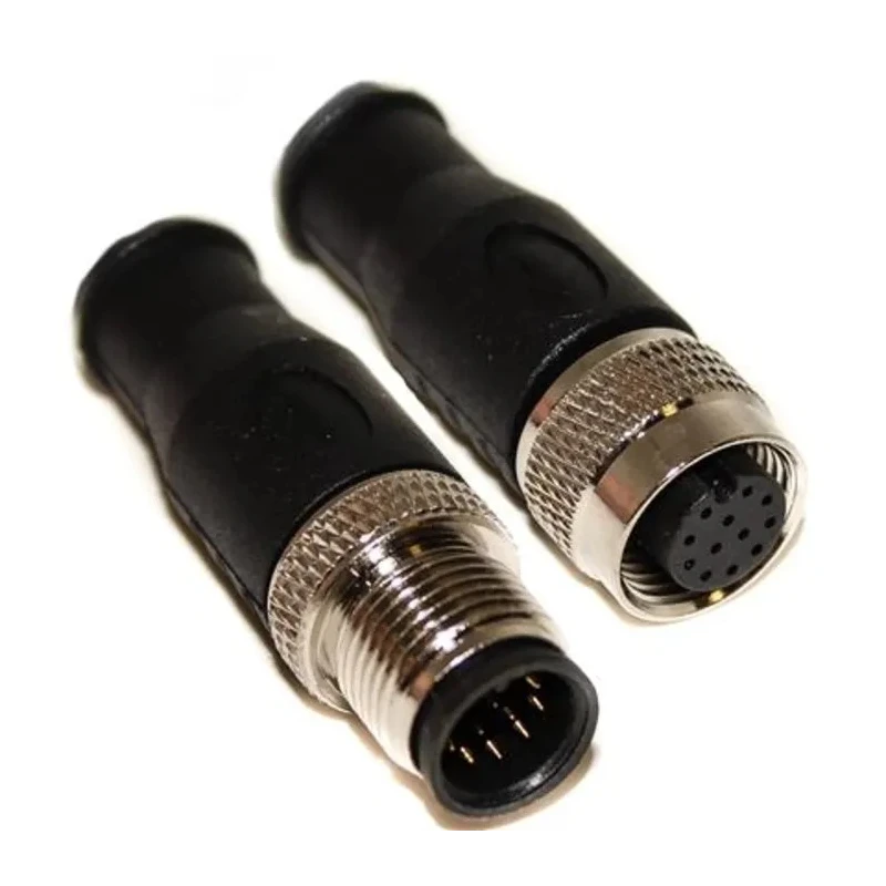 Mueller Electric Sensor Actuator Cable Male 12 way Straight to Female 12 way M12 5 m BU-1404940
