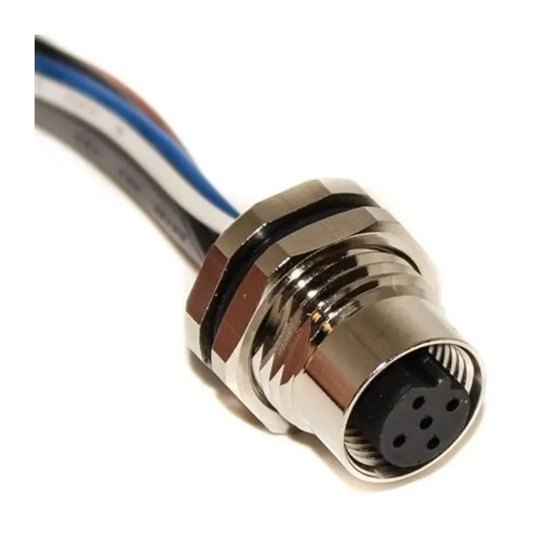Mueller Electric Female 5 Way Straight to Unterminated Sensor Actuator Cable 200mm BU-T4171110405002-0.2M
