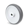 Guitel Hervieu Grey Thermoplastic Rubber Trolley Wheel 50mm Diameter 40kg Load Capacity 325-200-050L10