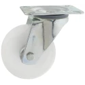 Guitel Hervieu Pressed Steel Swivel Castor 250 kg Load Capacity, 125 mm Polypropylene Wheel 372955