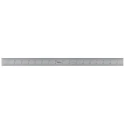Mitutoyo 450 mm Steel Ruler Imperial, Metric Satin Chrome Finish 182-145