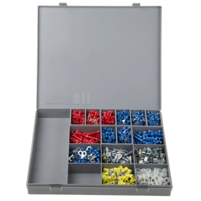 TE Connectivity Plasti-Grip Terminal and Splices Bootlace Ferrule Crimp Terminal Kit 165430