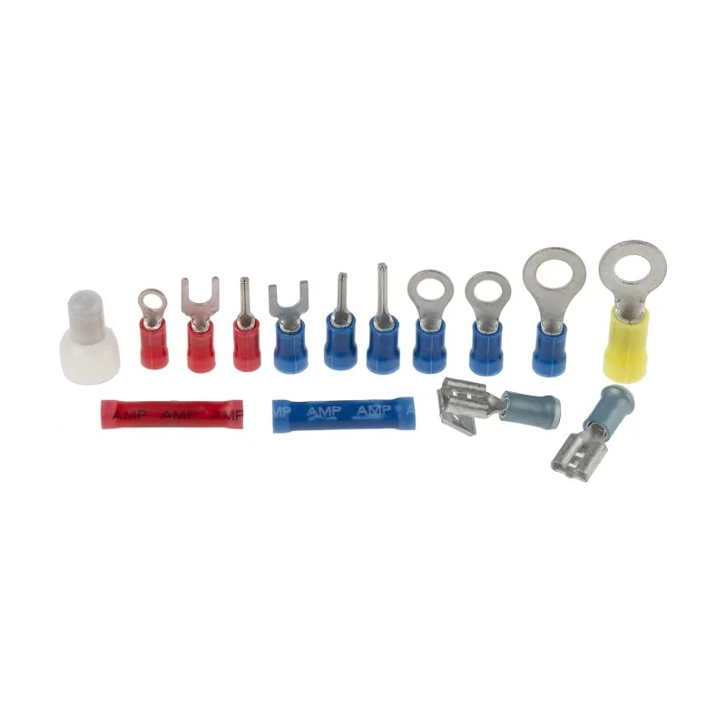 TE Connectivity Plasti-Grip Terminal and Splices Bootlace Ferrule Crimp Terminal Kit 165430