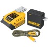 DeWALT Battery Charger 18V Output Voltage 5A Charge Current Lithium-ion Chemistry USB C & USB A Output Connectors DCB094K-QW