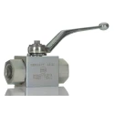 RS PRO Steel Hydraulic Ball Valve BSP Parallel, 1/2 in Port Size, 3 Ports, 500 bar Max Pressure, Brass Ball, Steel 243-1816