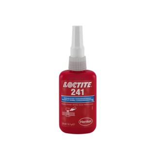 Loctite Blue Threadlocking Adhesive Medium Strength, Methacrylate Ester Base, 50 ml LOCTITE 241 BO 50ML EGFD