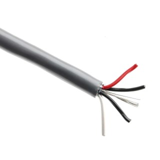 Belden 9502 Series Data Cable 2 Pairs 4 Cores 0.2 mm² 304 m Silver Sheath Polyvinyl Chloride 9502.00U305