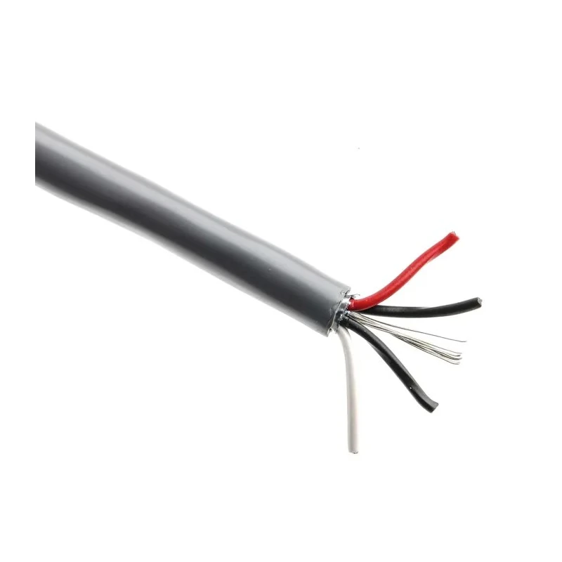 Belden 9502 Series Data Cable 2 Pairs 4 Cores 0.2 mm² 304 m Silver Sheath Polyvinyl Chloride 9502.00U305