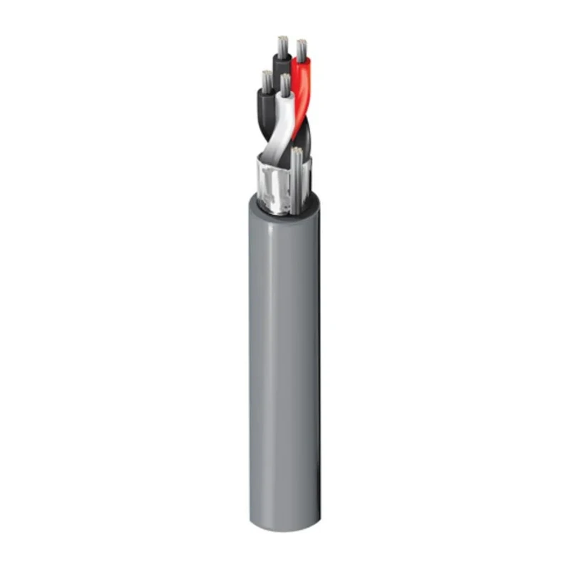 Belden 9502 Series Data Cable 2 Pairs 4 Cores 0.2 mm² 304 m Silver Sheath Polyvinyl Chloride 9502.00U305