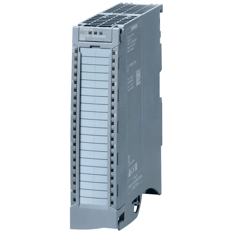 Siemens SIMATIC S7-1500 ET 200 Series Analogue Input Module 24V DC, 8 Channels 6AG1531-7NF00-7AB0