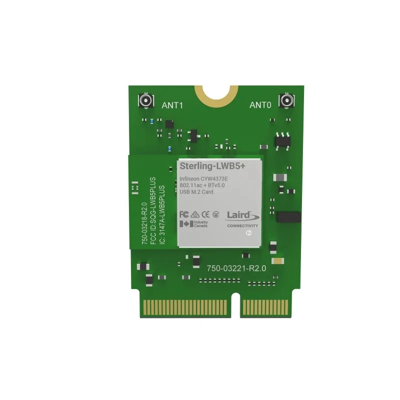 Ezurio 3.3V WiFi & Bluetooth Module IEEE 802.11ac b/g a n UART USB Interface 453-00049