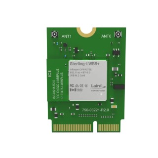 Ezurio 3.3V WiFi & Bluetooth Module IEEE 802.11ac/b/g/a/n UART USB Interface 453-00049