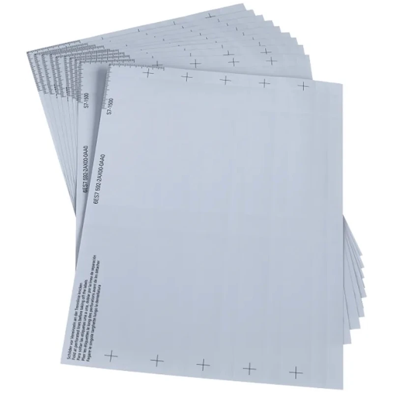 Siemens SIMATIC S7-1500 ET 200 Series Labelling Sheet 6ES7592-1AX00-0AA0