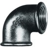 Georg Fischer Black Malleable Iron Fitting 90° Elbow Female G 3/4 in to Female BSPP 3/4 in 770090105