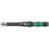 Wera Click Torque Wrench Click-Torque B 2, 20 To 100 Nm, 3/8 in Square Drive, 405mm Overall Length 075611