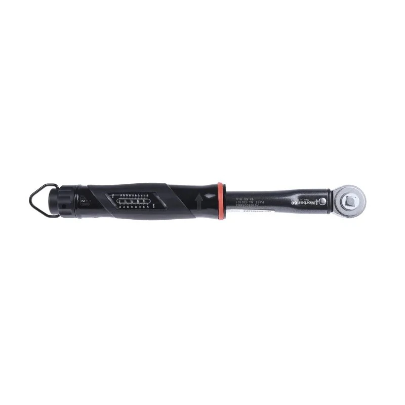 Norbar Torque Tools Click Torque Wrench, 12 to 60 Nm Torque Range, 3/8 in Square Drive, 328mm Overall Length, Black 130101