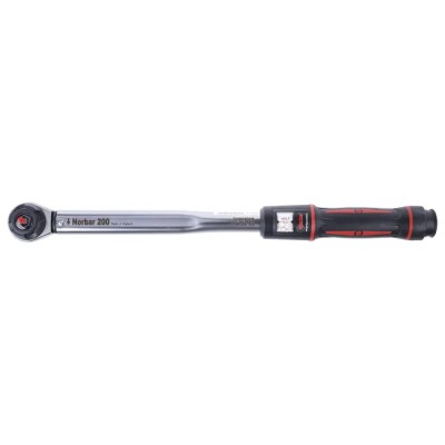 Norbar Torque Tools Click Torque Wrench 40 To 200 Nm 1/2 in Square Drive 470mm Overall Length 15004