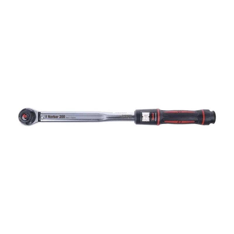 Norbar Torque Tools Click Torque Wrench 40 To 200 Nm 1/2 in Square Drive 470mm Overall Length 15004