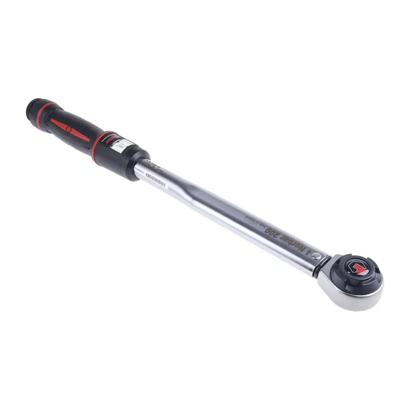 Norbar Torque Tools Click Torque Wrench 40 To 200 Nm 1/2 in Square Drive 470mm Overall Length 15004