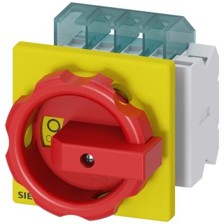 Siemens Switch Disconnector 3-Pole Enclosed IP65 SENTRON Series Mechanical Fuse Size RK5 3LD2003-1TP53