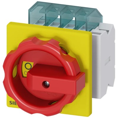 Siemens Switch Disconnector 3-Pole Enclosed IP65 SENTRON Series Mechanical Fuse Size RK5 3LD2003-1TP53