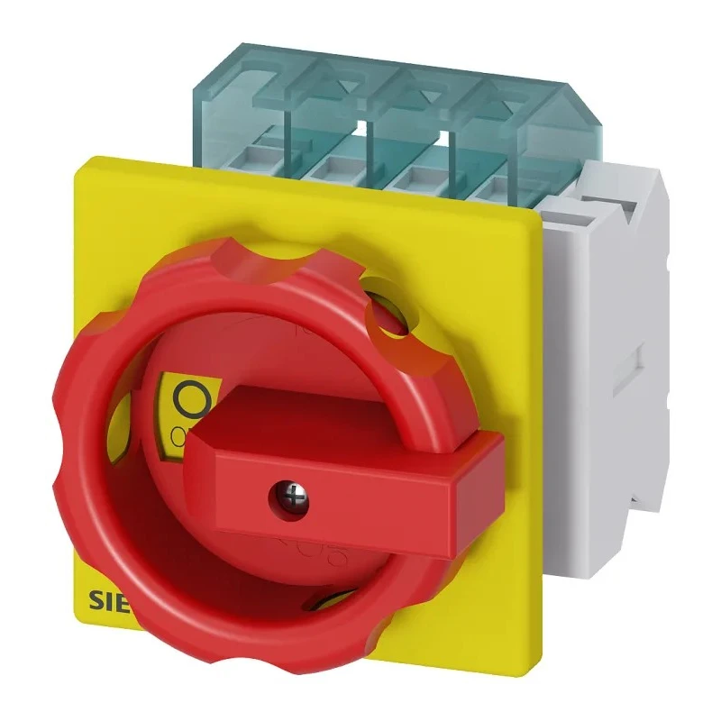 Siemens Switch Disconnector 3-Pole Enclosed IP65 SENTRON Series Mechanical Fuse Size RK5 3LD2003-1TP53