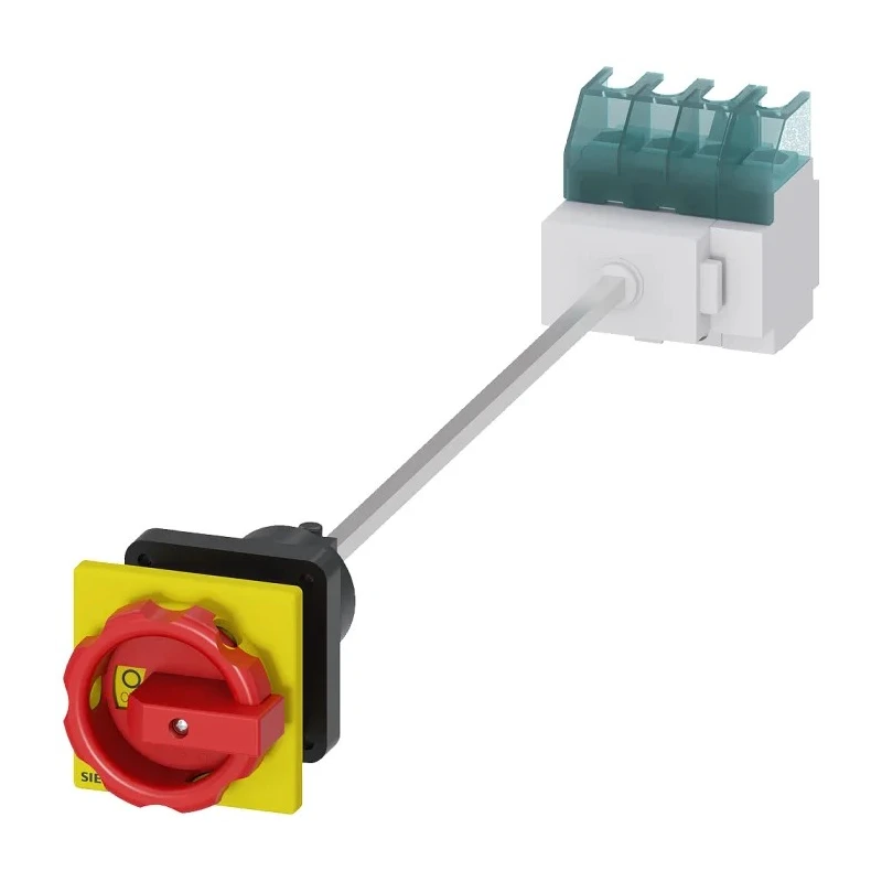 Siemens Switch Disconnector, 4-Pole, Enclosed, IP65, SENTRON Series, Mechanical Fuse Size RK5, Model 3LD2244-1TL53