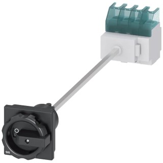 Siemens Switch Disconnector Enclosed 4-Pole 32A Mechanical Fuse Size RK5 Series 3LD 3LD2213-1TL51