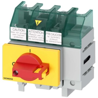 Siemens Switch Disconnector Enclosed 4-Pole 32A Molded Case 3LD5000-0TL13