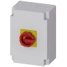 Siemens SENTRON Switch Disconnector 3-Pole Enclosed 125A Mechanical Fuse RK5 Germany 3LD2866-1GP53