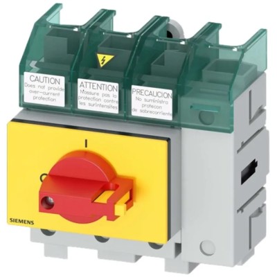 Siemens Switch Disconnector 4-Pole Enclosed 63 A Class J Fuse Rated 3LD5200-0TL13