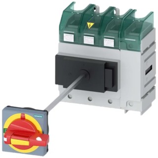 Siemens Switch Disconnector, 4-Pole, Enclosed, 100 A, Class J Fuse Size, RoHS Compliant 3LD5410-0TL13