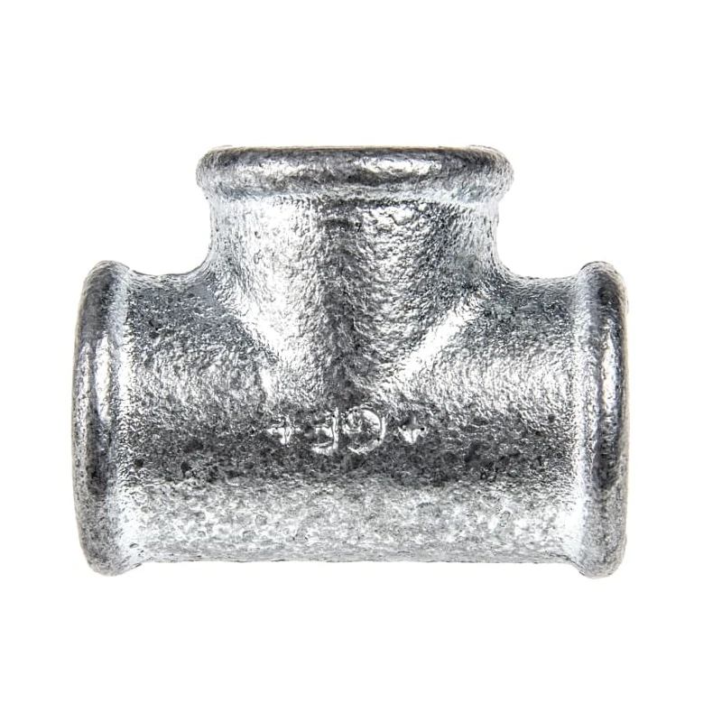 Georg Fischer Black Oxide Malleable Iron Fitting Tee Female 1/4 in to Female 1/4 in to Female 1/4 in 770130102