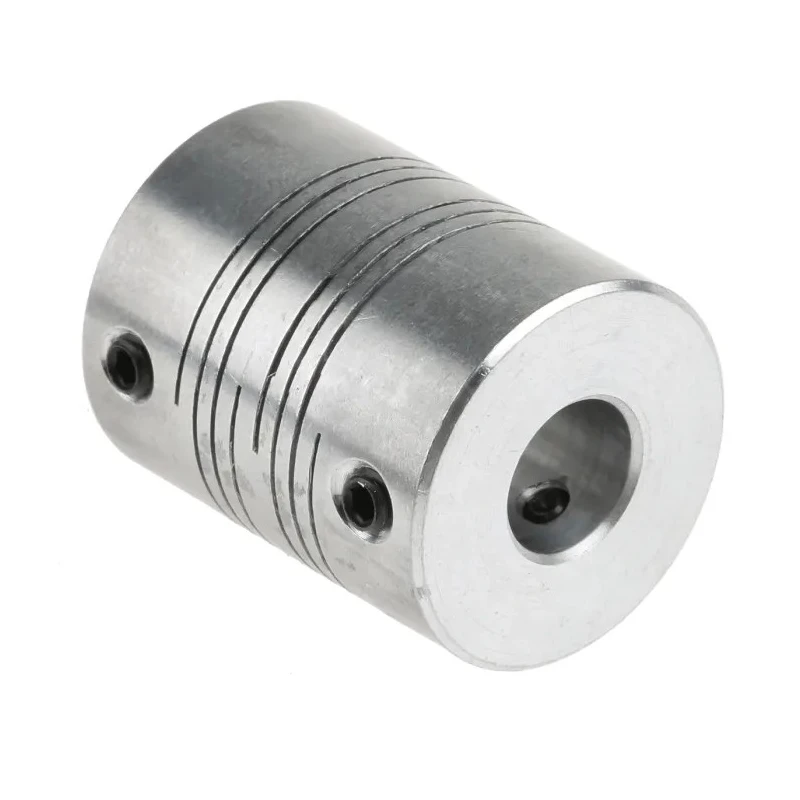 Ruland Aluminium Flexible Coupler 25.4 mm Outside Diameter 10 mm Bore Size 31.8 mm Length Screw Style PSMR25-10-10-A