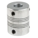 Ruland Aluminium Flexible Coupler 25.4 mm Outside Diameter 10 mm Bore Size 31.8 mm Length Screw Style PSMR25-10-10-A