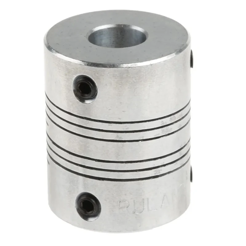 Ruland Aluminium Flexible Coupler 25.4 mm Outside Diameter 10 mm Bore Size 31.8 mm Length Screw Style PSMR25-10-10-A
