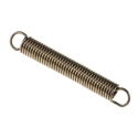 RS PRO Stainless Steel Extension Spring 22.1 mm Free Length x 3.2 mm Outside Diameter 8.91 N Initial Tension 0.407 821-419
