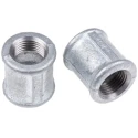 Georg Fischer Galvanised Malleable Iron Fitting Socket Female BSPP 1/2 in 770270204