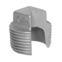 Georg Fischer Galvanised Malleable Iron Fitting Plug with Square Drive Head 770292206