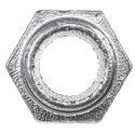 Georg Fischer Galvanised Malleable Iron Fitting Nipple Male BSPT 1 inch to Male British Standard Parallel 770280206