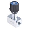 RS PRO In Line Mount Mounting Hydraulic Flow Control Valve G 1/4 Thread, 350 bar Max Pressure, 50 L/min Max Flow 243-5521