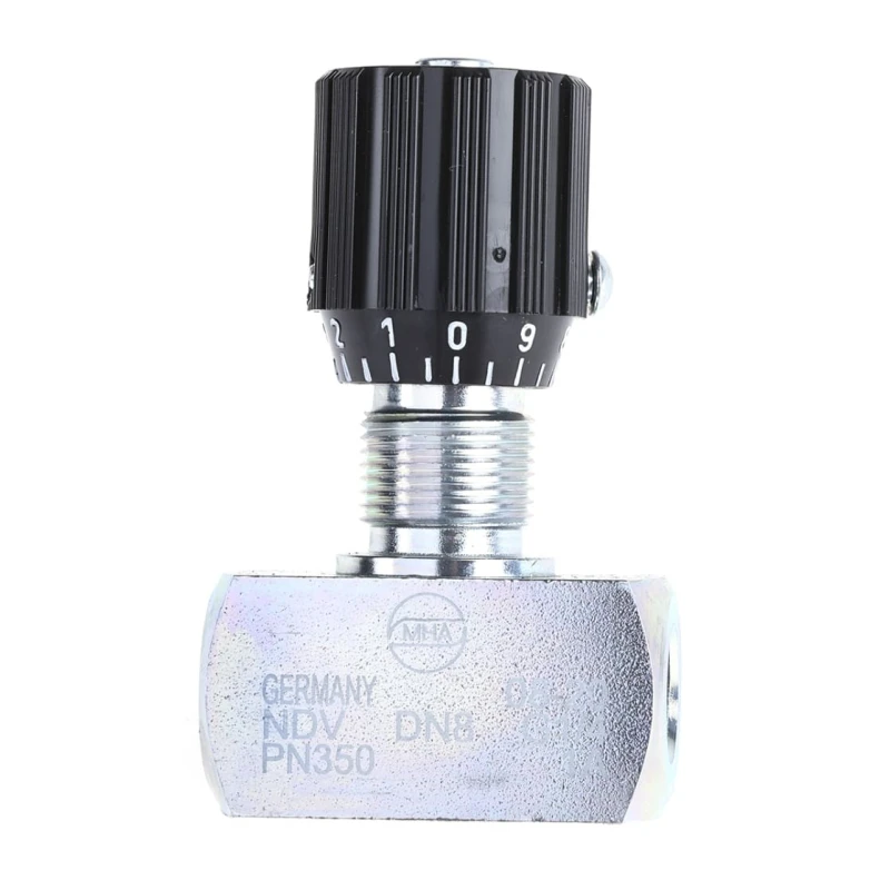 RS PRO In Line Mount Mounting Hydraulic Flow Control Valve G 1/4 Thread, 350 bar Max Pressure, 50 L/min Max Flow 243-5521