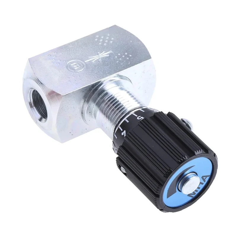 RS PRO In Line Mount Mounting Hydraulic Flow Control Valve G 1/4 Thread, 350 bar Max Pressure, 50 L/min Max Flow 243-5521