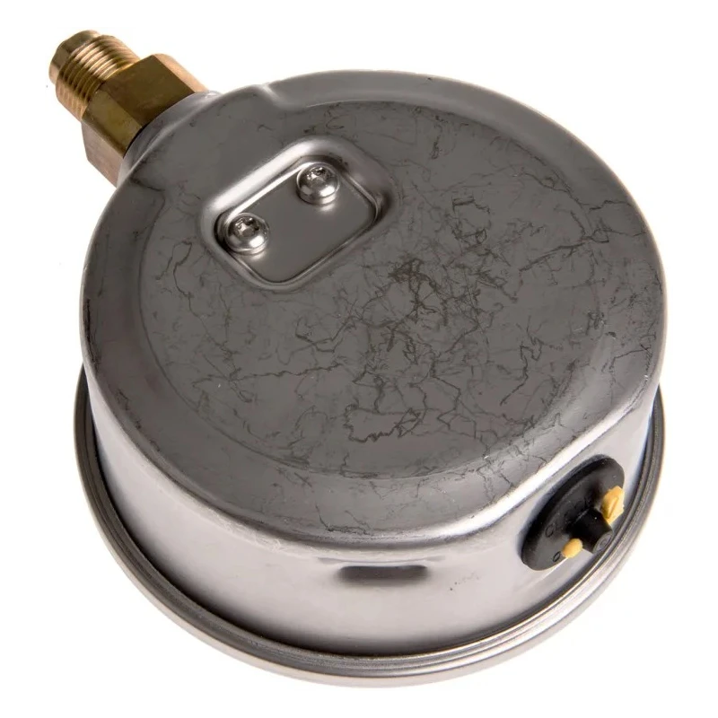 WIKA 100 mm G 3/8 Pressure Gauge 16 bar Stainless Steel Case Bottom Entry 60°C 7075589